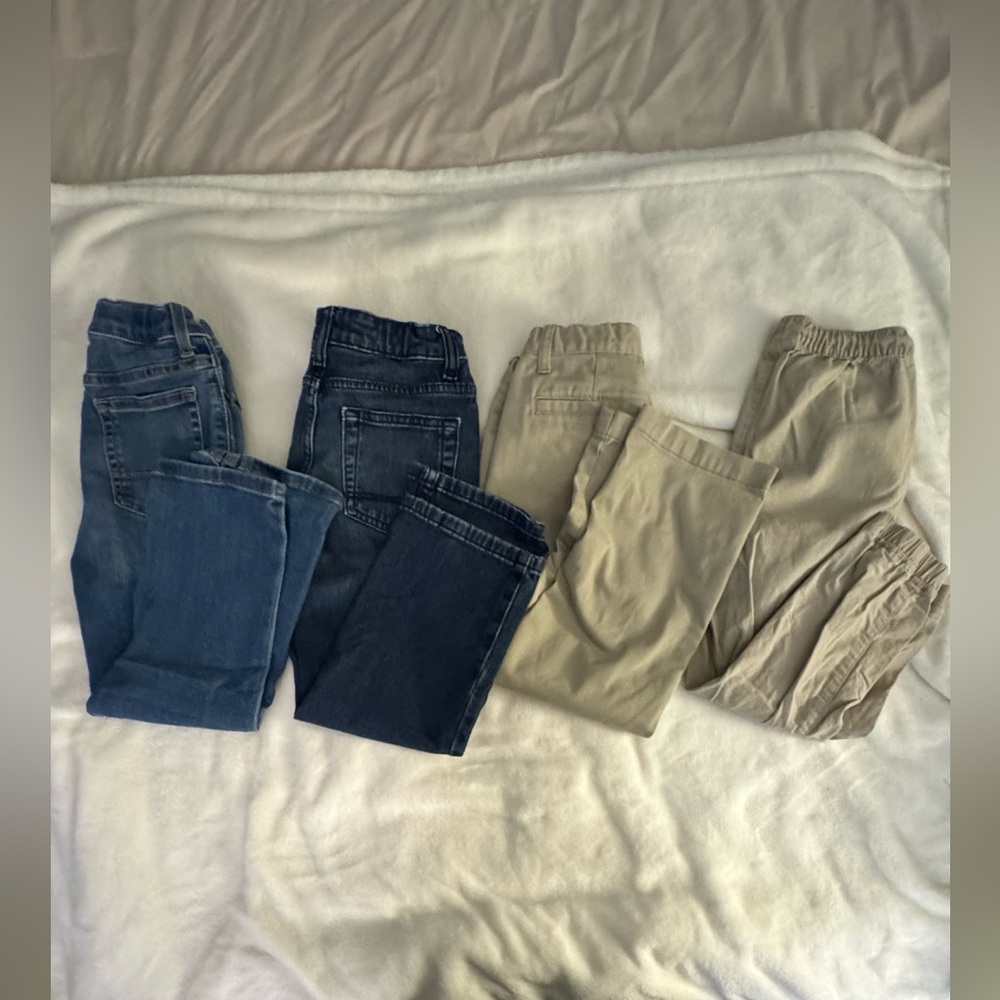 Cat & Jack Kids Jeans and Khaki Pants Set